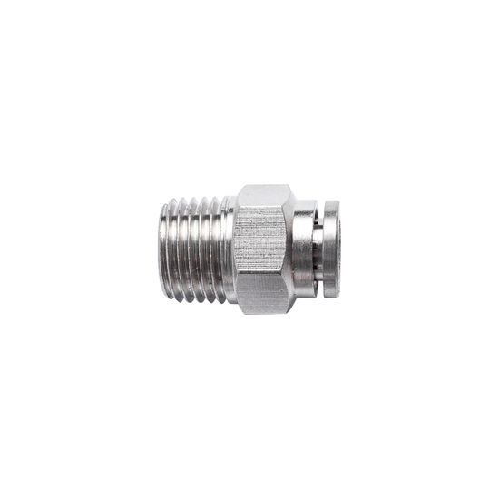 Metal Pu Fitting Straight 6mm X 1/4' M